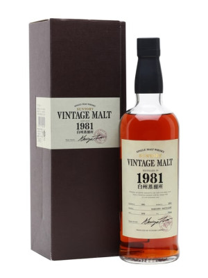 Hakushu 1981 / Vintage Malt / Sherry Cask / Bot.2004 Japanese Whisky
