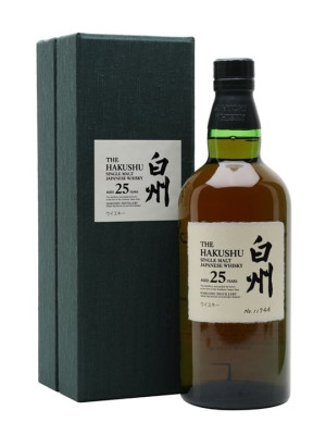 Hakushu 25 Year Old Japanese Single Malt Whisky