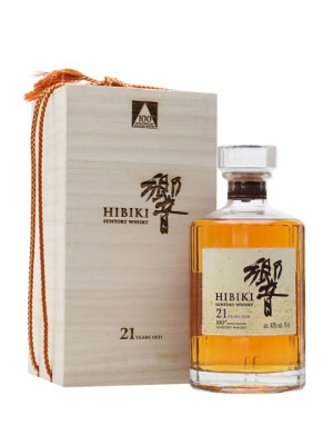 Hibiki 21 Year Old Mizunara / 100th Anniversary Blended Whisky