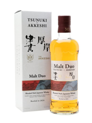 Mars Malt Duo Tsunuki x Akkeshi Japanese Blended Malt Whisky