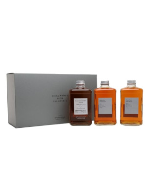 Nikka From the Barrel 40th Anniversary Trio Giftset / 3x50cl World Whisky