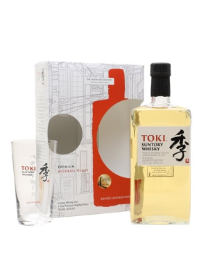 Suntory Toki Glass Pack Japanese Blended Whisky