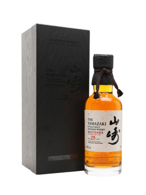 Yamazaki 25 Year Old Mizunara Japanese Single Malt Whisky