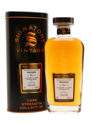 Knockdhu 2008 / 16 Year Old / Cask 7 / Signatory Cask Strength Speyside Whisky