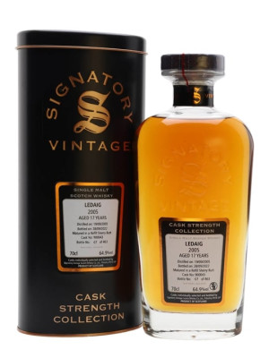 Ledaig 2005 - 17 Year Old Island Single Malt Scotch, 64.9% / 70cl - Signatory Vintage