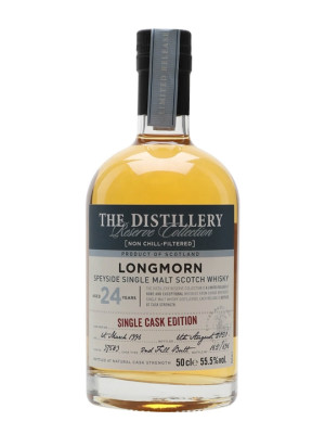 Longmorn 1996, 24 Year Old Speyside Single Malt Scotch Whisky, 55.5% / 50cl - Distillery Reserve Collection