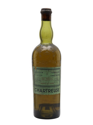 Chartreuse Green Liqueur / Voiron / Bot.1951-1956
