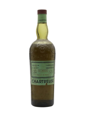 Chartreuse Green Liqueur / Voiron / Bot.1951-1956