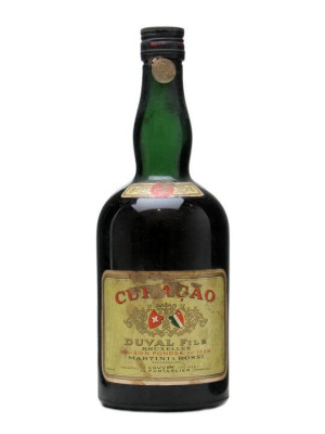 Duval Fils Curacao / Martini & Rossi / Bot.1950s