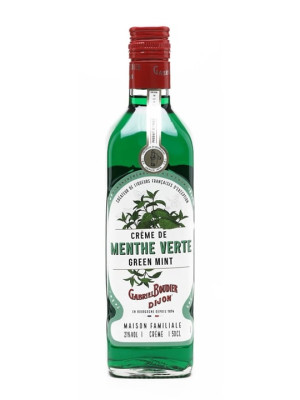 Gabriel Boudier Creme de Menthe Green