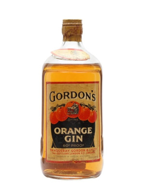 Gordon's Orange Gin / HM The Queen / Bot.1950s England