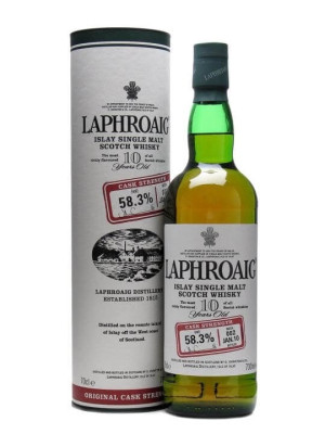 Laphroaig 10 Year Old Cask Strength / Batch 002 / Bot.2010 Islay Whisky
