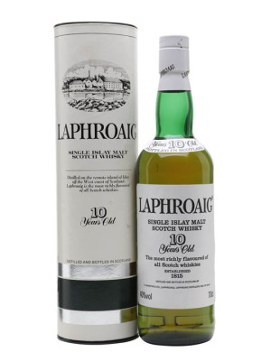 Laphroaig 10 Year Old / Bot.1990s / Pre Royal Warrant Islay Whisky