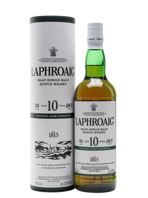 Laphroaig 10 Year Old Cask Strength / Batch 014 / Bot.2021 Islay Whisky