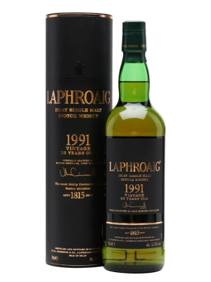Laphroaig 1991 / 23 Year Old Islay Single Malt Scotch Whisky