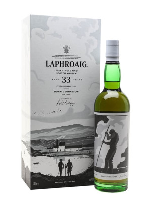 Laphroaig 33 Year Old / Strong Characters: Donald Johnston Islay Whisky