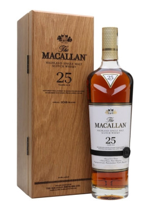 Macallan 25 Year Old / Sherry Oak / 2018 Release Speyside Whisky