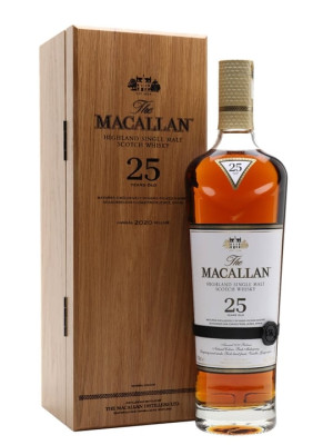 Macallan 25 Year Old Sherry Oak / 2020 Release Speyside Whisky