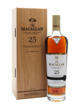 Macallan 25 Year Old Sherry Oak / 2022 Release Speyside Whisky