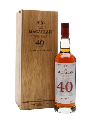 Macallan 40 Year Old / The Red Collection / 2023 Release Speyside Whisky