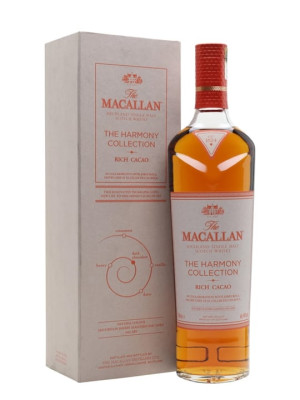 Macallan The Harmony Collection Rich Cacao - Speyside Single Malt Scotch Whisky, 70cl / 44%, Rich Chocolate & Spice Notes
