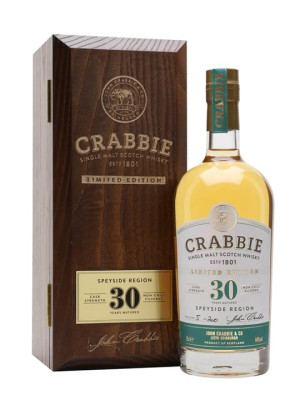 Crabbie 30 Year Old (Glenrothes) Speyside Single Malt Scotch Whisky