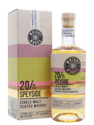 20 Year Old Speyside Cognac Finish / Whisky Works Single Whisky