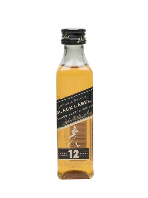Johnnie Walker Black Label 12 Year Old Miniature Blended Scotch Whisky