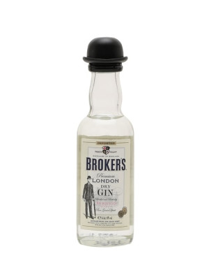 Broker's London Dry Gin Miniature