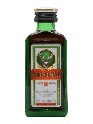 Jagermeister Liqueur Miniature / Tiny Bottle