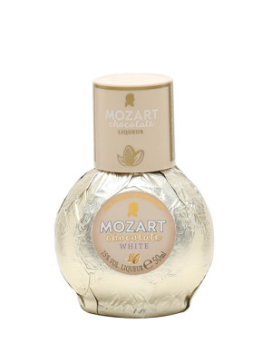 Mozart White Chocolate Vanilla Cream Liqueur Miniature