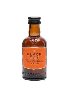 Black Tot Finest Caribbean Rum / Miniature Blended Traditionalist Rum