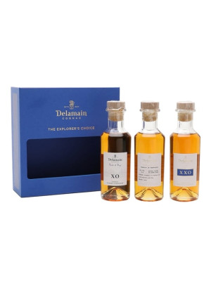 Delamain Cognac The Explorer's Choice Set / 3x10cl