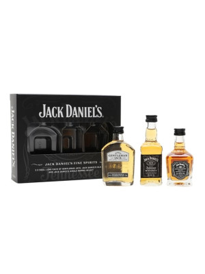Jack Daniel's 'Family' Miniatures Pack / 3x5cl Tennessee Whiskey