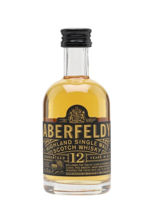 Aberfeldy 12 Year Old / Miniature Highland Single Malt Scotch Whisky