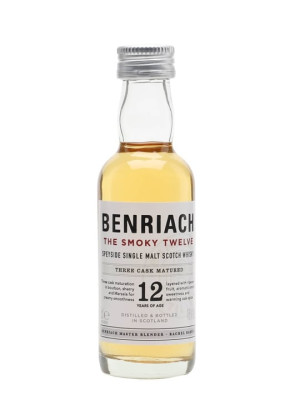 Benriach The Smoky Twelve / 12 Year Old / Miniature Speyside Whisky