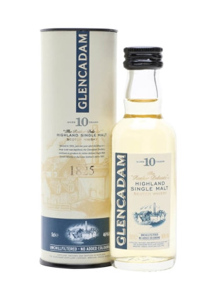 Glencadam 10 Year Old Miniature Highland Single Malt Scotch Whisky