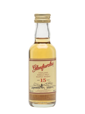 Glenfarclas 15 Year Old Miniature Speyside Single Malt Scotch Whisky