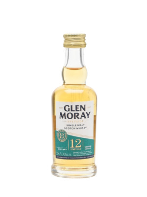 Glen Moray 12 Year Old Miniature Speyside Single Malt Scotch Whisky