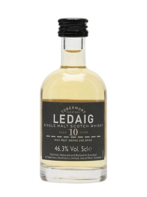 Ledaig 10 Year Old Miniature  Island Single Malt Scotch Whisky