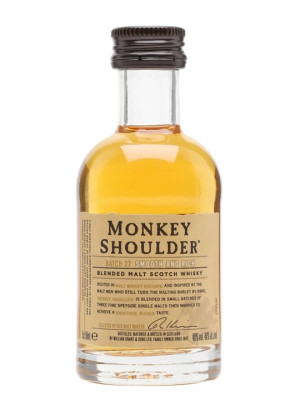 Monkey Shoulder Miniature Blended Malt Scotch Whisky