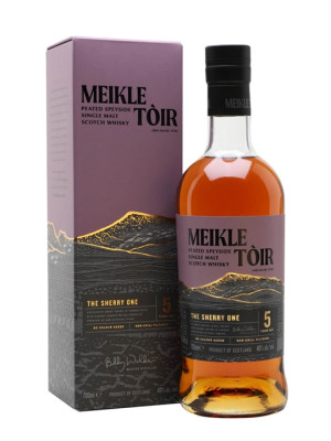 Meikle Toir 5 Year Old The Sherry Speyside Single Malt Scotch Whisky