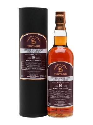 Mortlach 2014 / 10 Year Old / Bolgheri Cask / Signatory for The Whisky Exchange Speyside Whisky