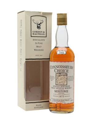 Mosstowie 1975 / Bot.1994 / Connoisseurs Choice Speyside Whisky