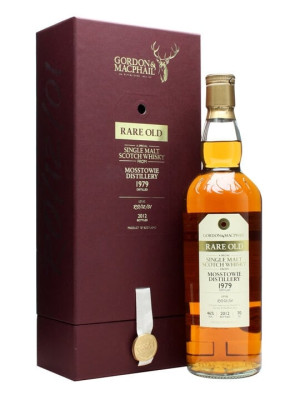 Mosstowie 1979 / 32 Year Old / Rare Old / Gordon & Macphail Speyside Whisky