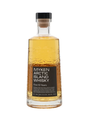 Myken 10 Year Old Arctic Island Whisky / First 10 Years Norwegian Whisky