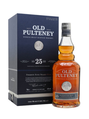Old Pulteney 25 Year Old Highland Single Malt Scotch Whisky