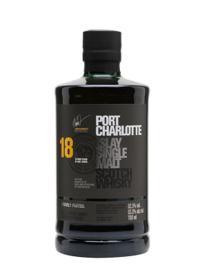 Port Charlotte Scottish Barley 18 Year Old Islay Whisky