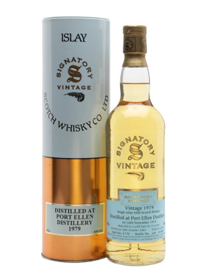 Port Ellen 1979 / 23 Year Old / Cask #6770 / Signatory Islay Whisky