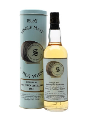 Port Ellen 1981 / 17 Year Old / Cask #1385/88 / Signatory Islay Whisky